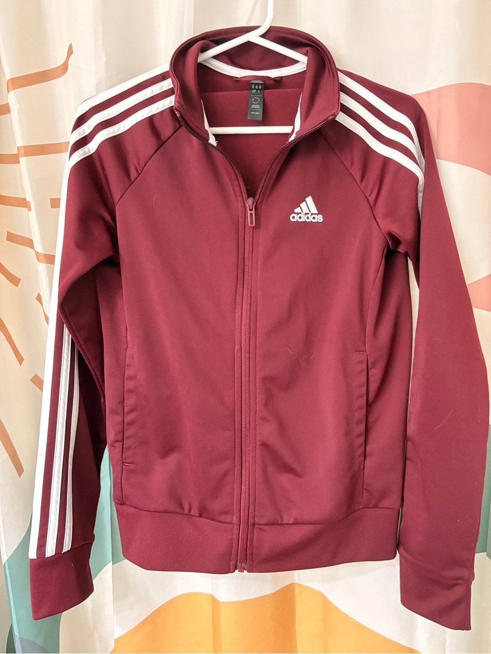 Jordan Maroon Pullover with White Trim